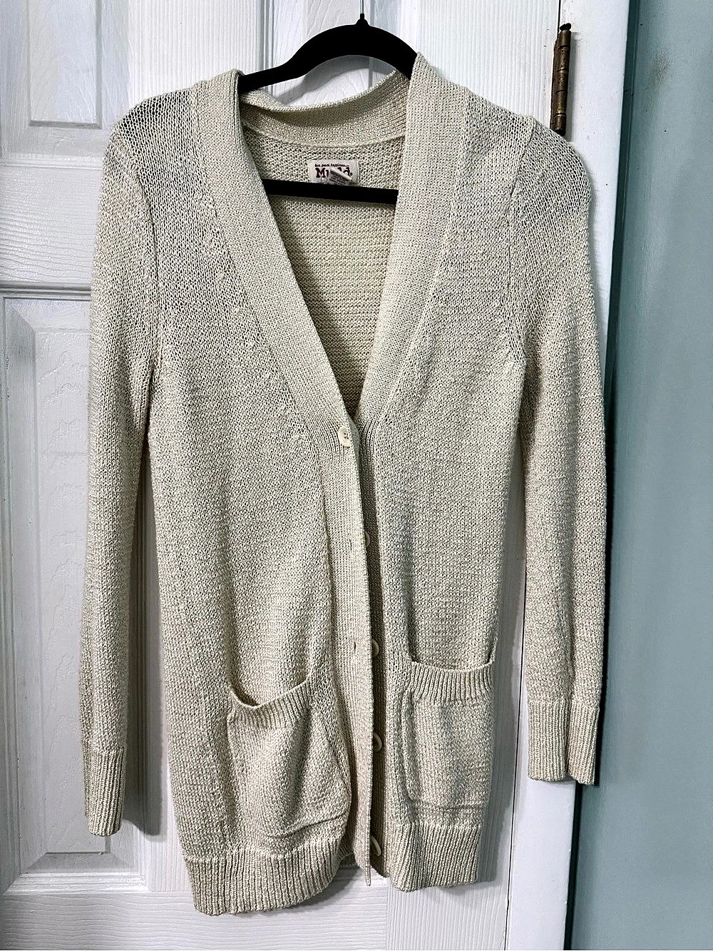 Mudd Knit Open Front Cardigan Size Small